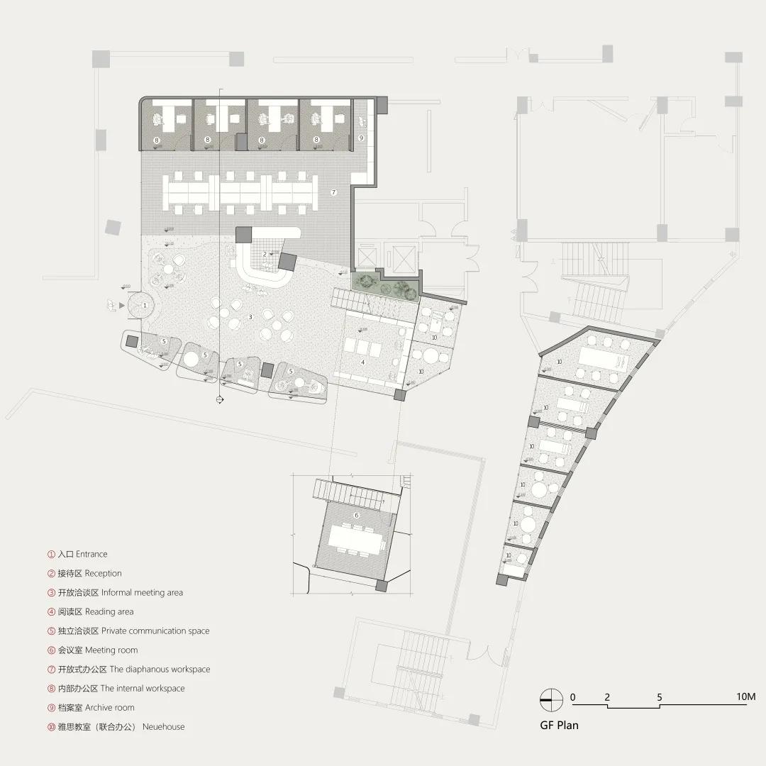 BIM建筑|对律师事务所的温柔诠释/未韬建筑事务所