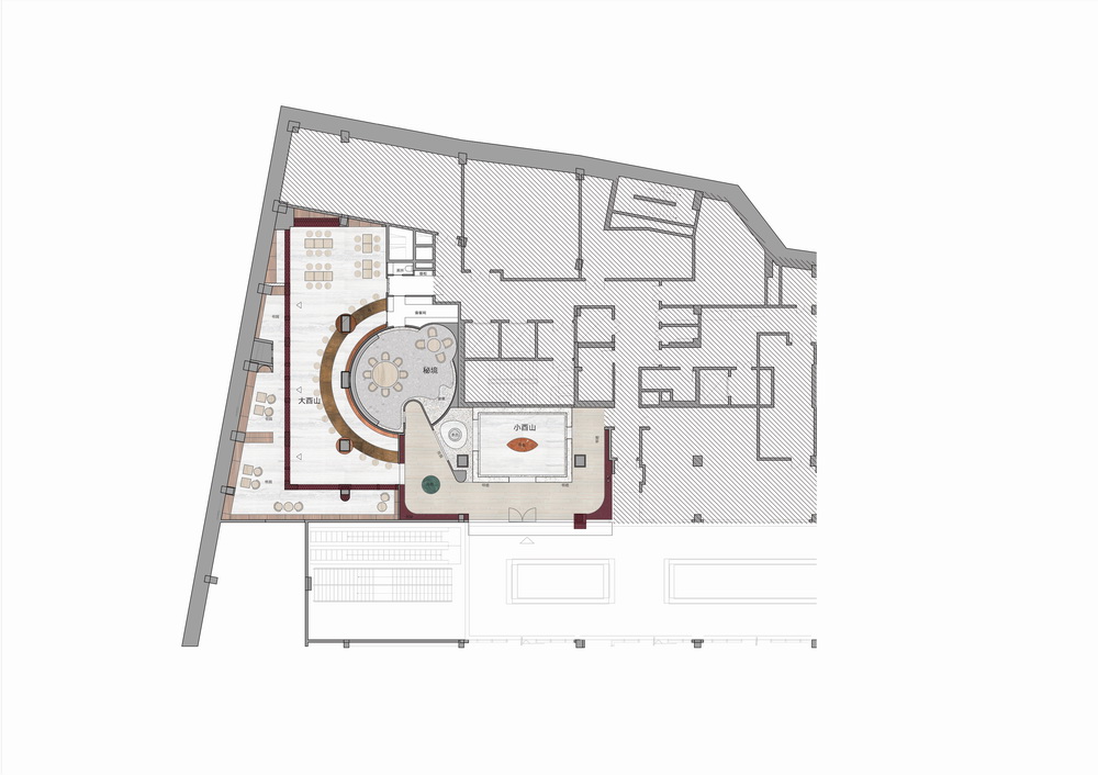 BIM建筑|将大酉山和小酉山藏于让努维尔的红色街道中/Wutopia Lab·俞挺