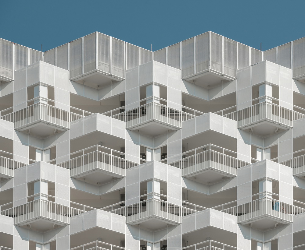 BIM建筑|白衣天使的架空中庭宿舍楼/Plan Architect