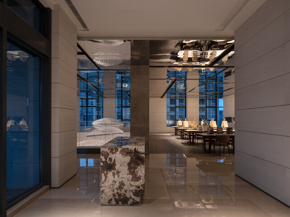 BIM建筑|中洲青岛半岛城邦售楼处/MYP设计事务所