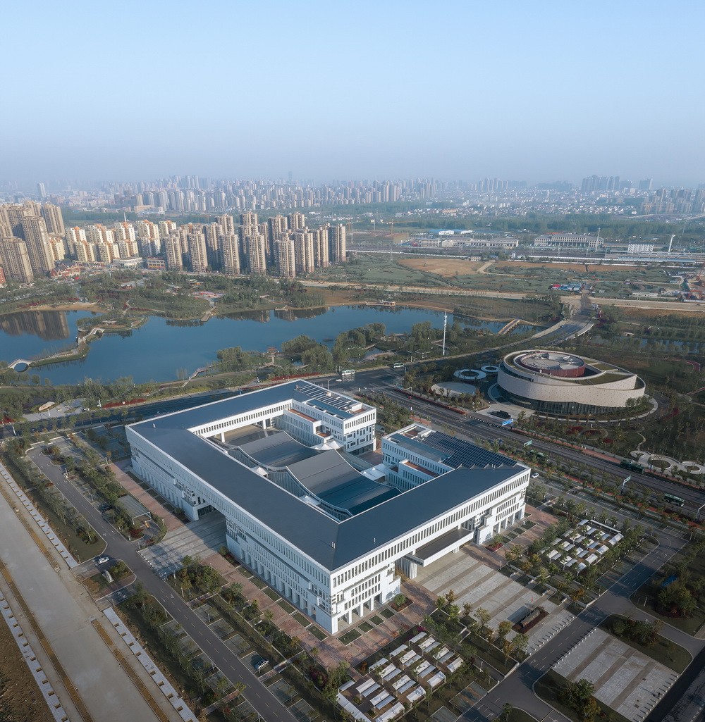 BIM建筑|肥东县政务服务中心/上海华都建筑（HDD）