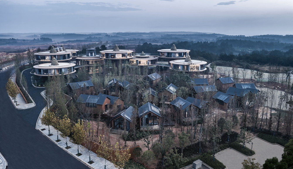 BIM建筑|生长的建筑 ——绿地安南游邑云栖精品酒店/PTA上海柏涛