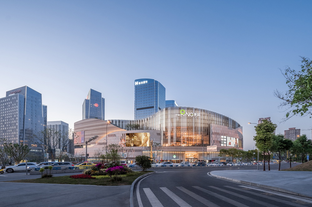 BIM建筑|香港置地重庆光环The Ring购物公园——PHA湃昂国际建筑设计