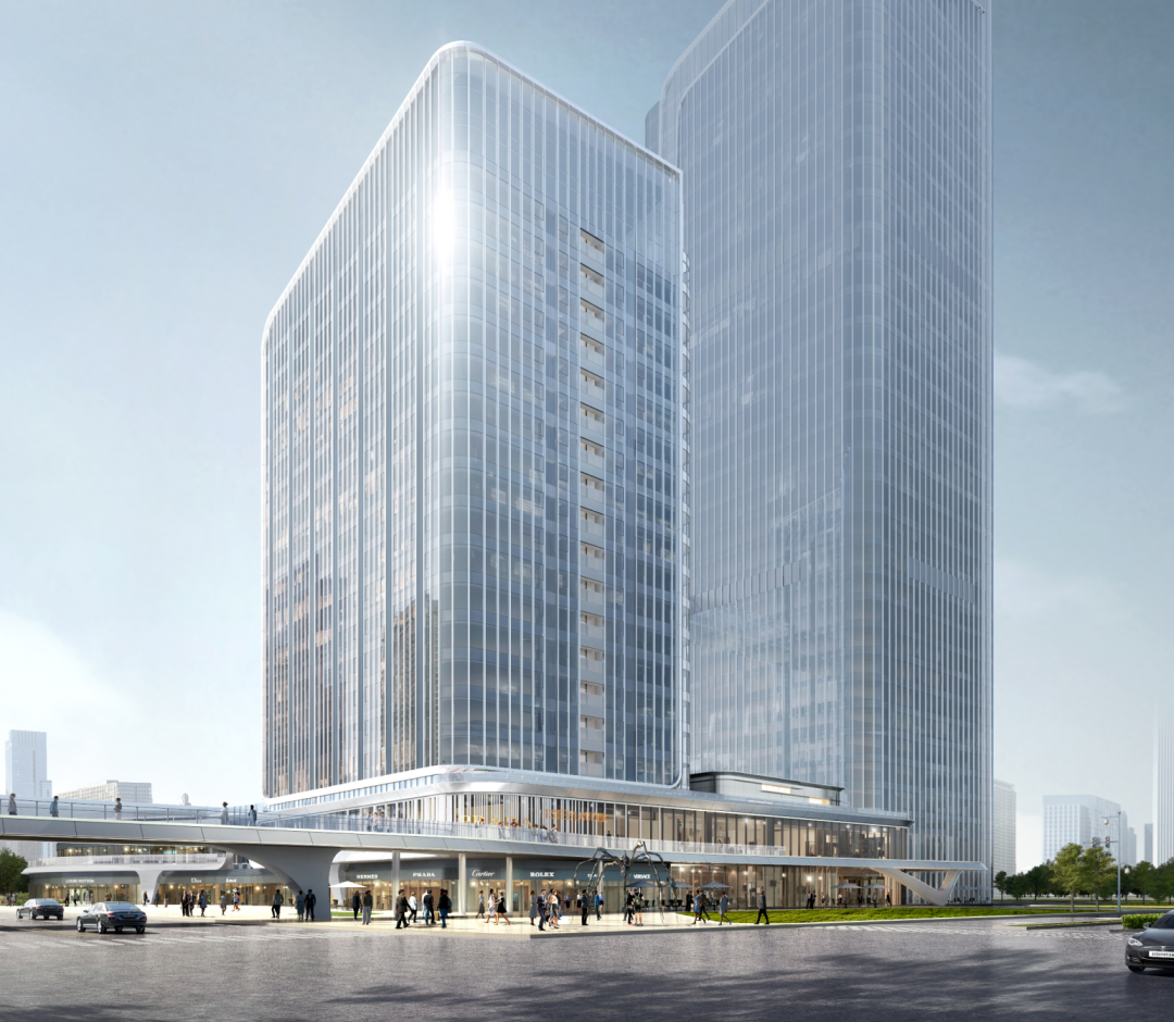 招商蛇口西安丝路中心丨奥体中轴、丝路之门这样打造