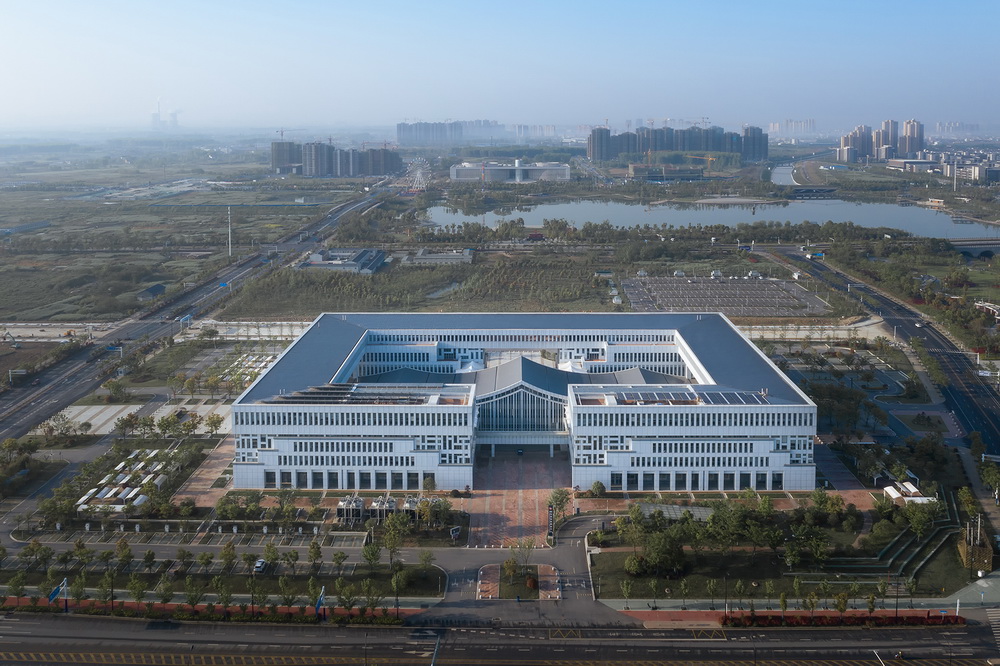 BIM建筑|肥东县政务服务中心/上海华都建筑（HDD）