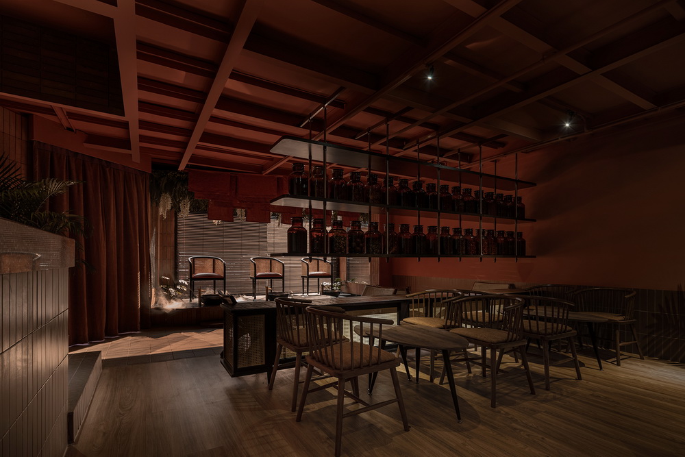 BIM建筑|使人宛如置身于清迈的SPA空间/灯灯灯凳创意公司