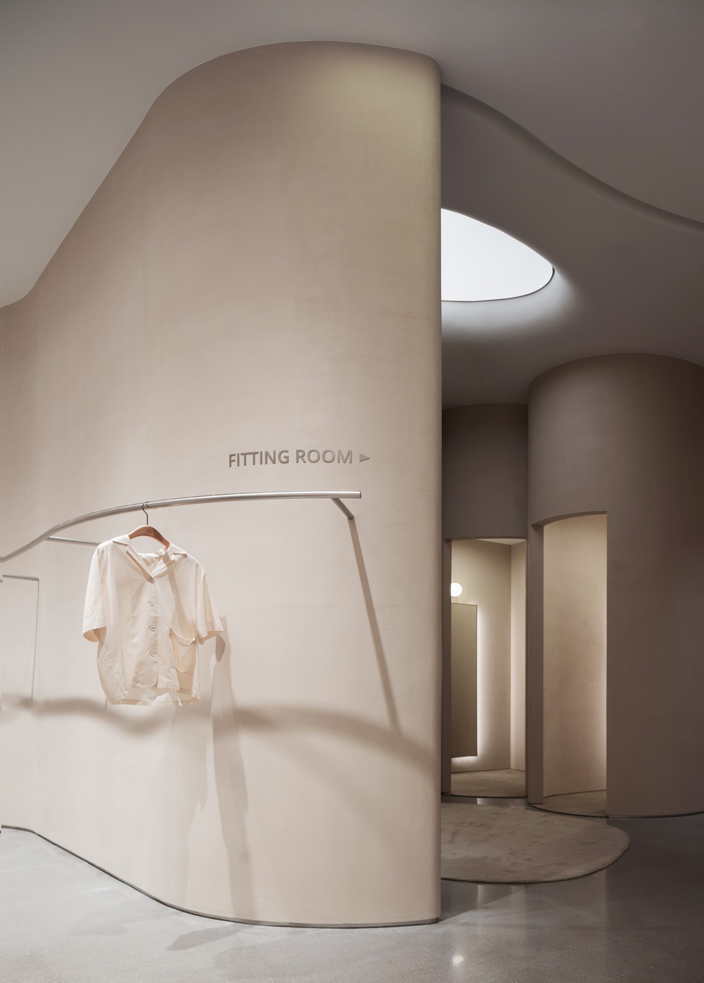 BIM建筑|表达女性之美的室内设计：NEIWAI旗舰店/Studiolite（SLT）