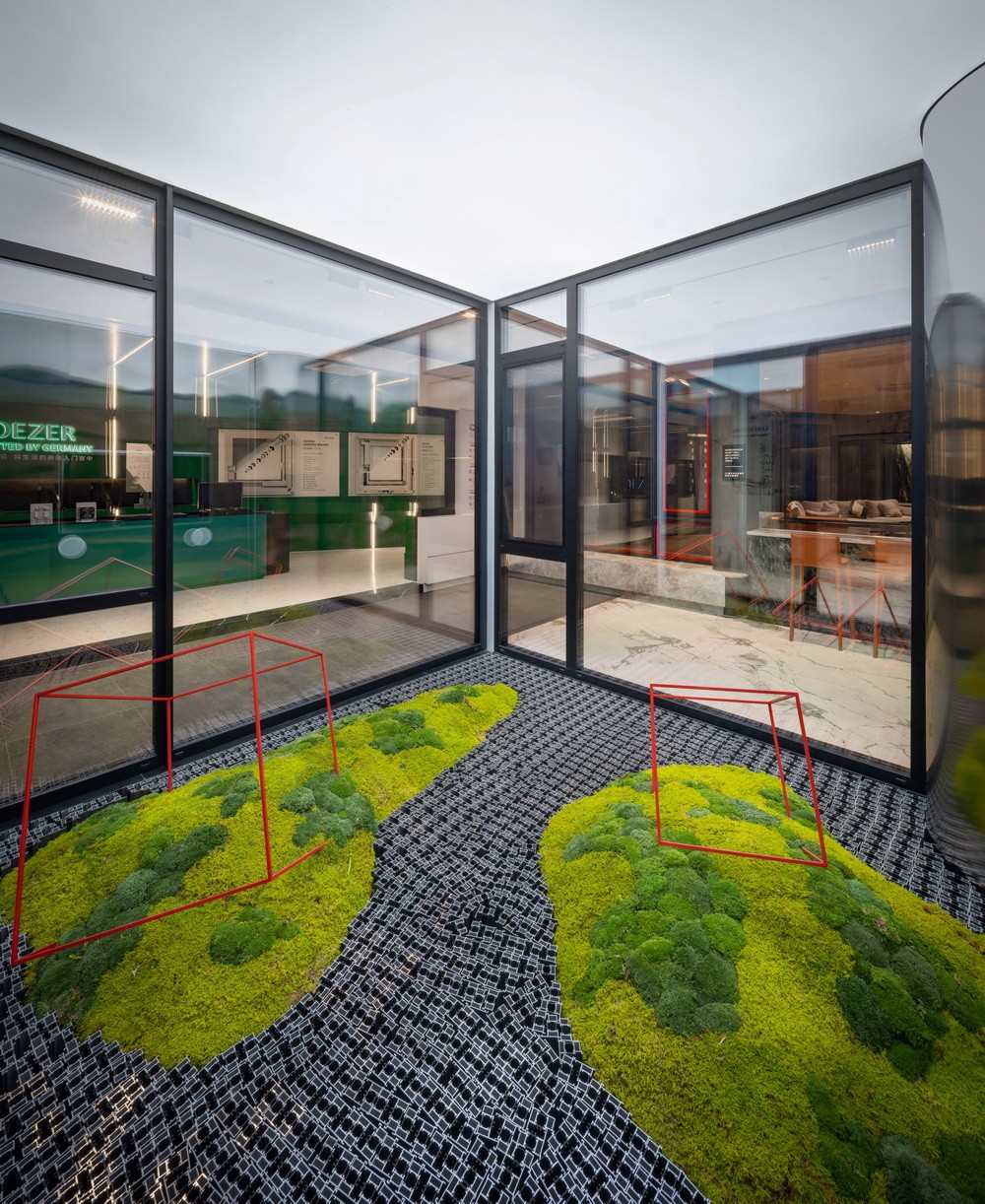 BIM建筑|欧哲佛山总部展陈新探索 / DRD x 竹工凡木