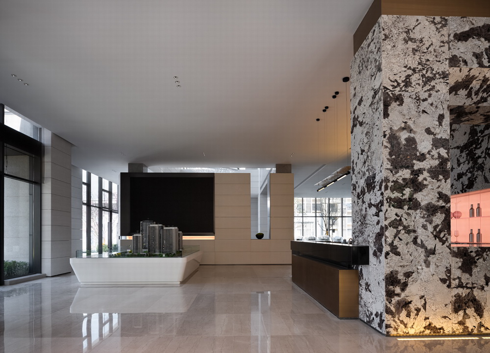 BIM建筑|中洲青岛半岛城邦售楼处/MYP设计事务所