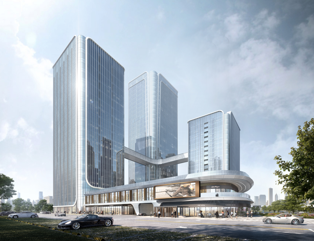 招商蛇口西安丝路中心丨奥体中轴、丝路之门这样打造