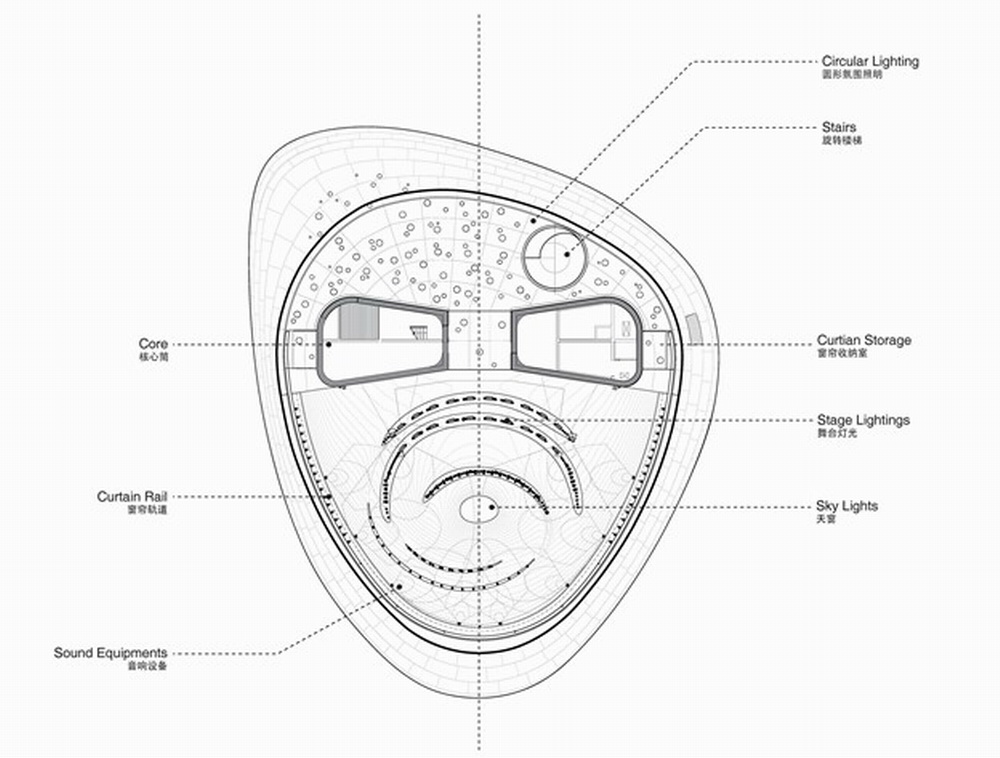 BIM建筑|MAD新作_阿那亚“云中心”方案设计 / MAD建筑事务所
