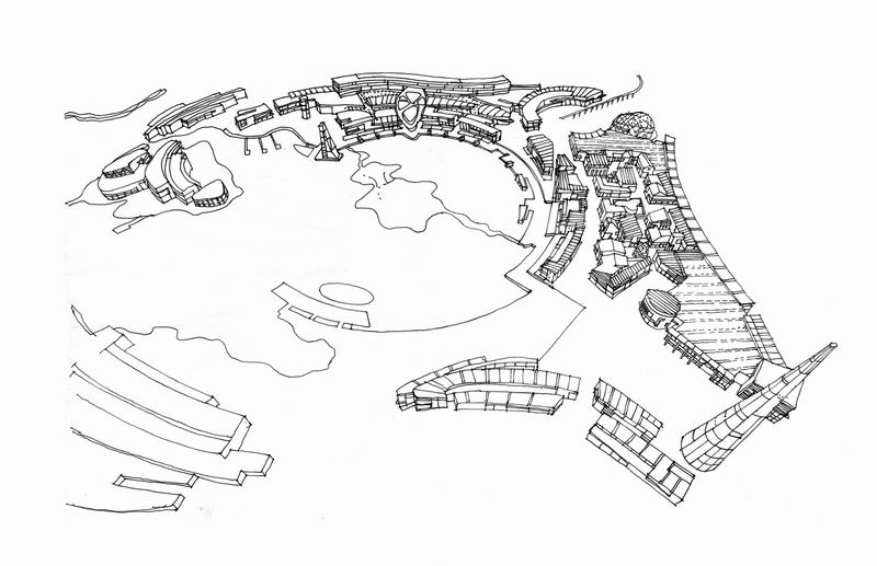 BIM建筑|深圳华侨城欢乐海岸，现代与传统的交融 / Laguarda.Low Architects (LLA)