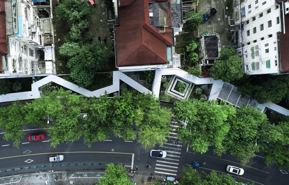 BIM建筑|居民区旁的复廊围墙/梓耘斋建筑