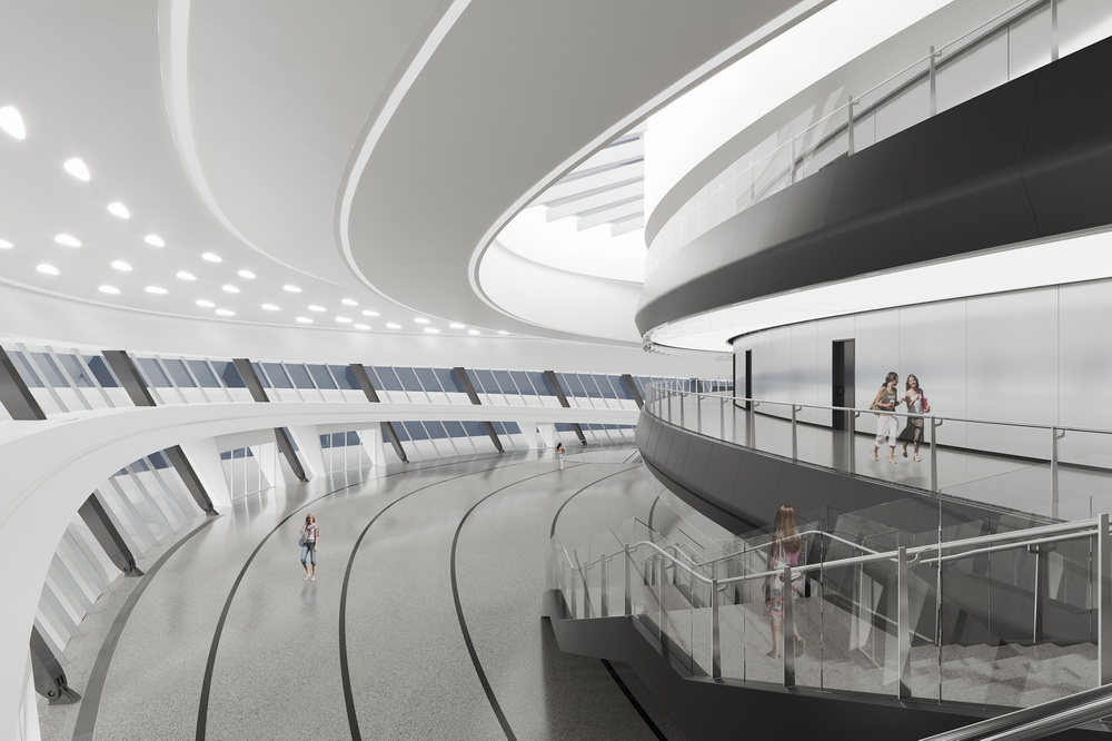 BIM建筑|杭州北景园生态公园及电竞馆/中南建筑