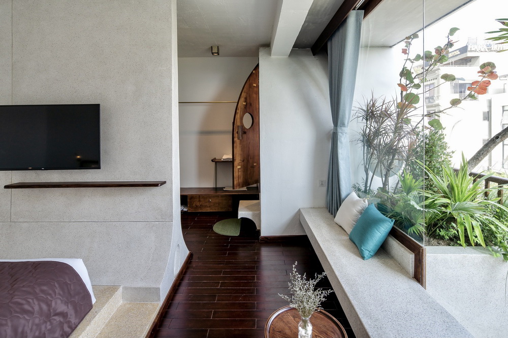 BIM建筑|如果，建筑是海浪：Le Bouton酒店/D1 Architectural Studio