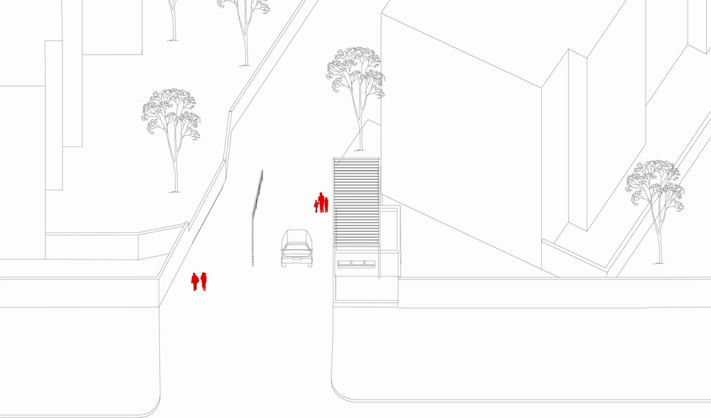 BIM建筑|居民区旁的复廊围墙/梓耘斋建筑