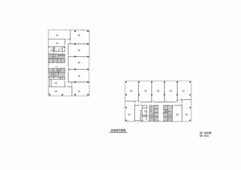 BIM建筑|海尔国际广场一期/DC国际 · c+d 设计研究中心