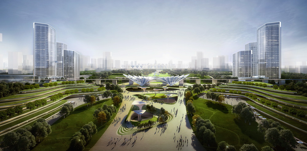 BIM建筑|招商蛇口西安丝路中心/上海三益