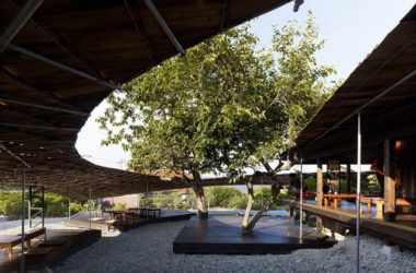 BIM建筑|用废弃的房子改造成的艺术餐厅 / Atelier Ryo Abe Works-BIM建筑网