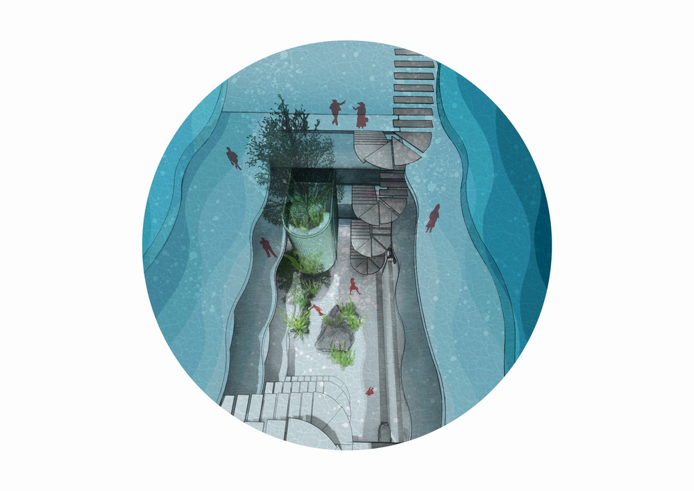 BIM建筑|如果，建筑是海浪：Le Bouton酒店/D1 Architectural Studio