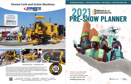WOC 美国混凝土世界博览会将于6月8日在美国拉斯维加斯盛大开幕，亮点抢先看！