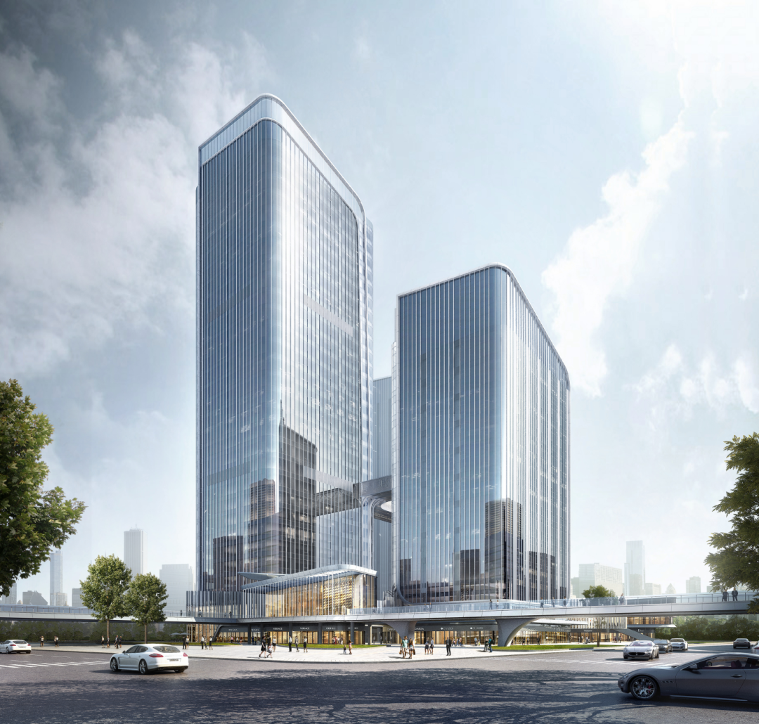 招商蛇口西安丝路中心丨奥体中轴、丝路之门这样打造