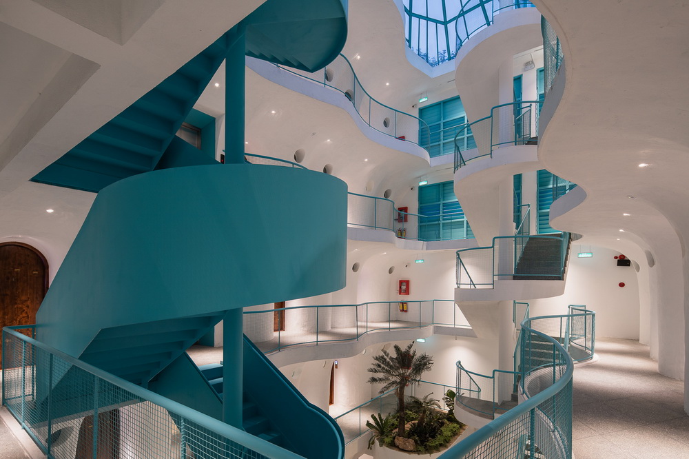 BIM建筑|如果，建筑是海浪：Le Bouton酒店/D1 Architectural Studio