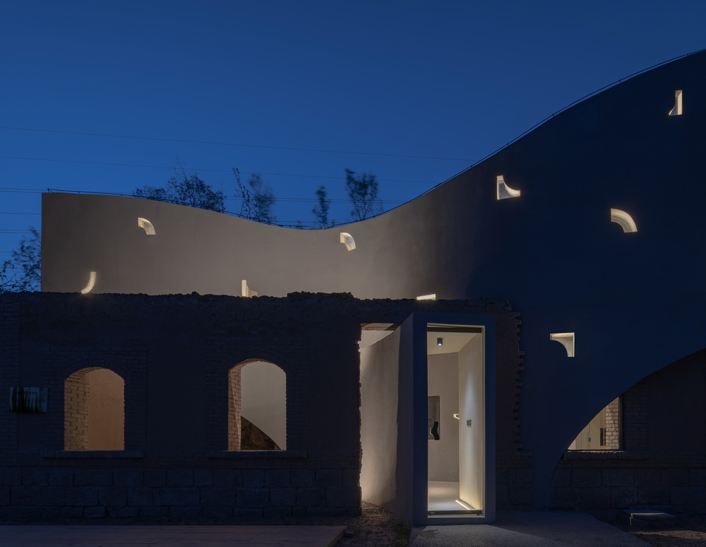 BIM建筑|微建筑系列 II – 废墟书屋/一树建筑