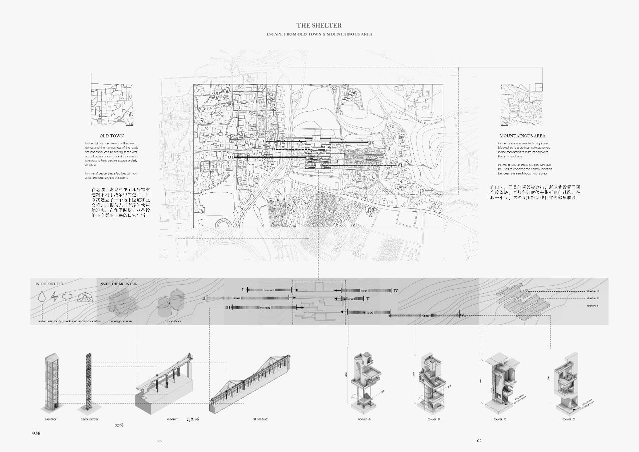 BIM建筑|1份top级纯线稿作品是怎么做出来的？学姐说，用SU，很快啊