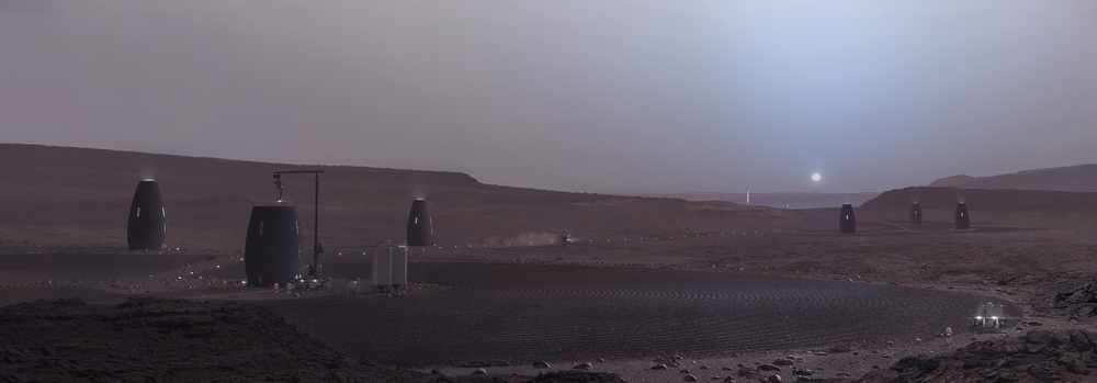 BIM建筑|【CAA LAB丨未来人类居所】火星，我们来了！