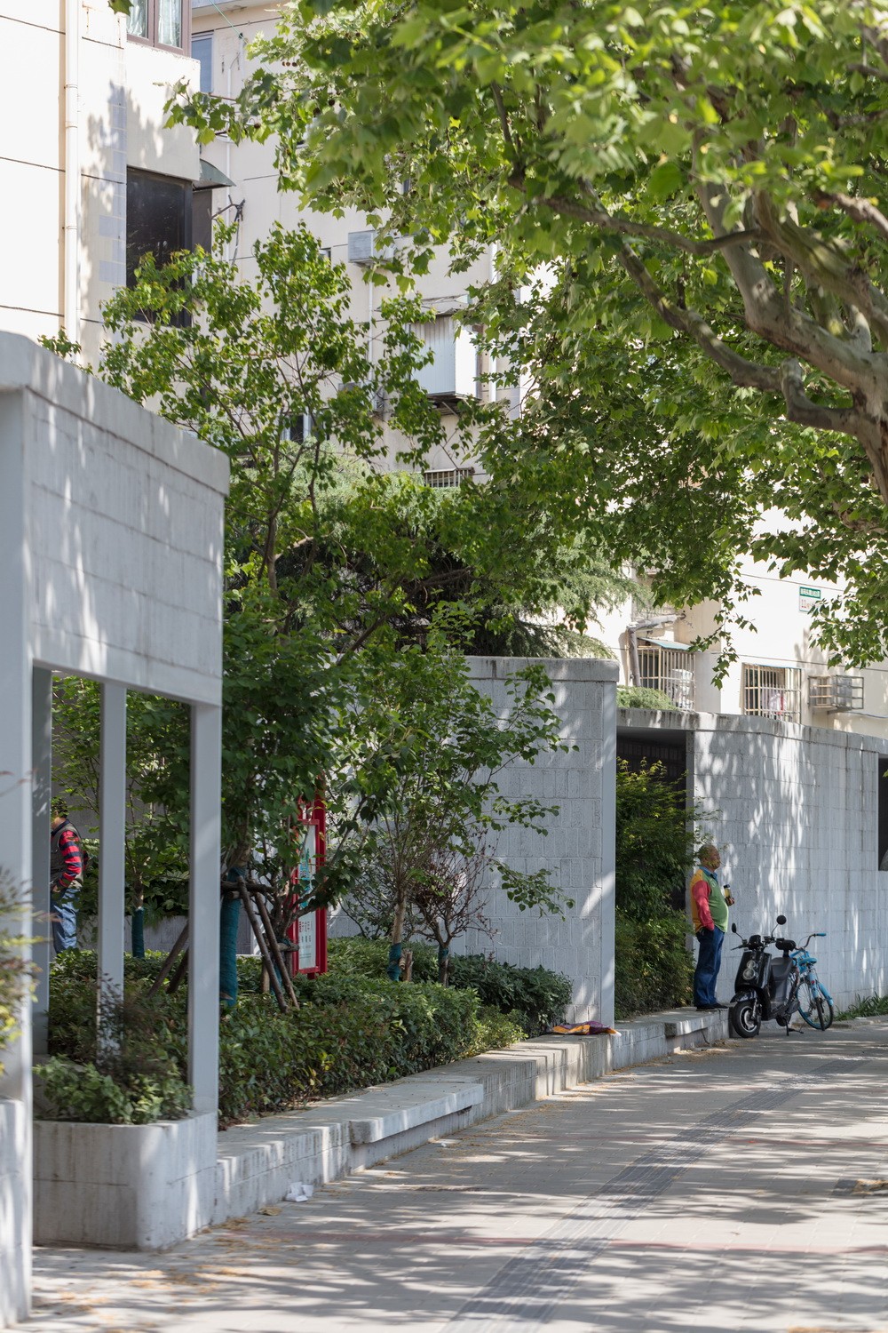 BIM建筑|居民区旁的复廊围墙/梓耘斋建筑