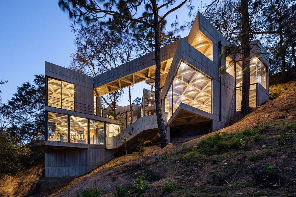 BIM建筑|体块的协奏曲：墨西哥蚕园/LAMZ Arquitectura