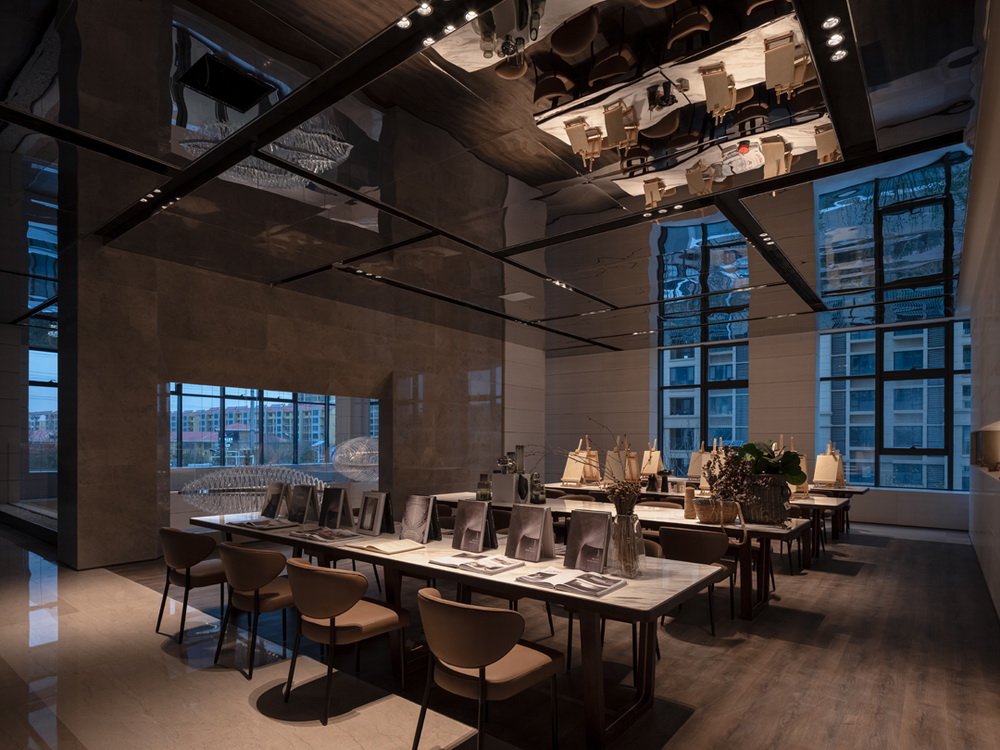 BIM建筑|中洲青岛半岛城邦售楼处/MYP设计事务所