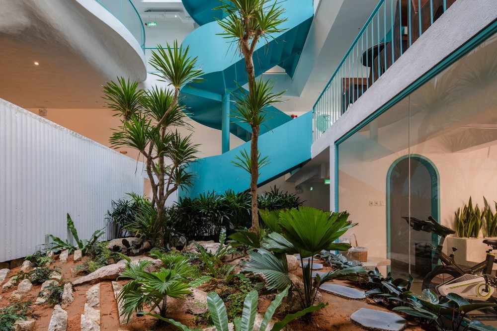 BIM建筑|如果，建筑是海浪：Le Bouton酒店/D1 Architectural Studio