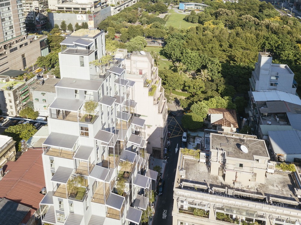 BIM建筑|‘台北屋顶’住宅 / 平田晃久建筑设计事务所