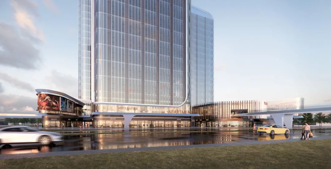 招商蛇口西安丝路中心丨奥体中轴、丝路之门这样打造