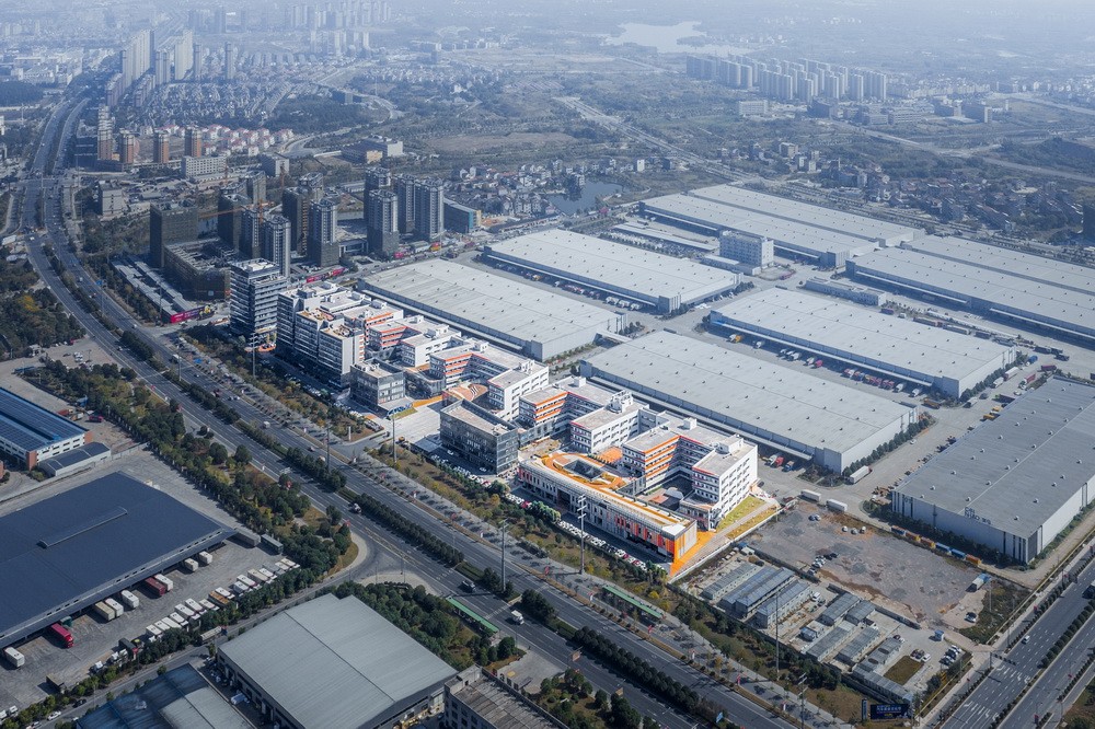 BIM建筑|国内首个专业电商产业园：菜鸟金义电商产业园 / 筑博设计·北京公司