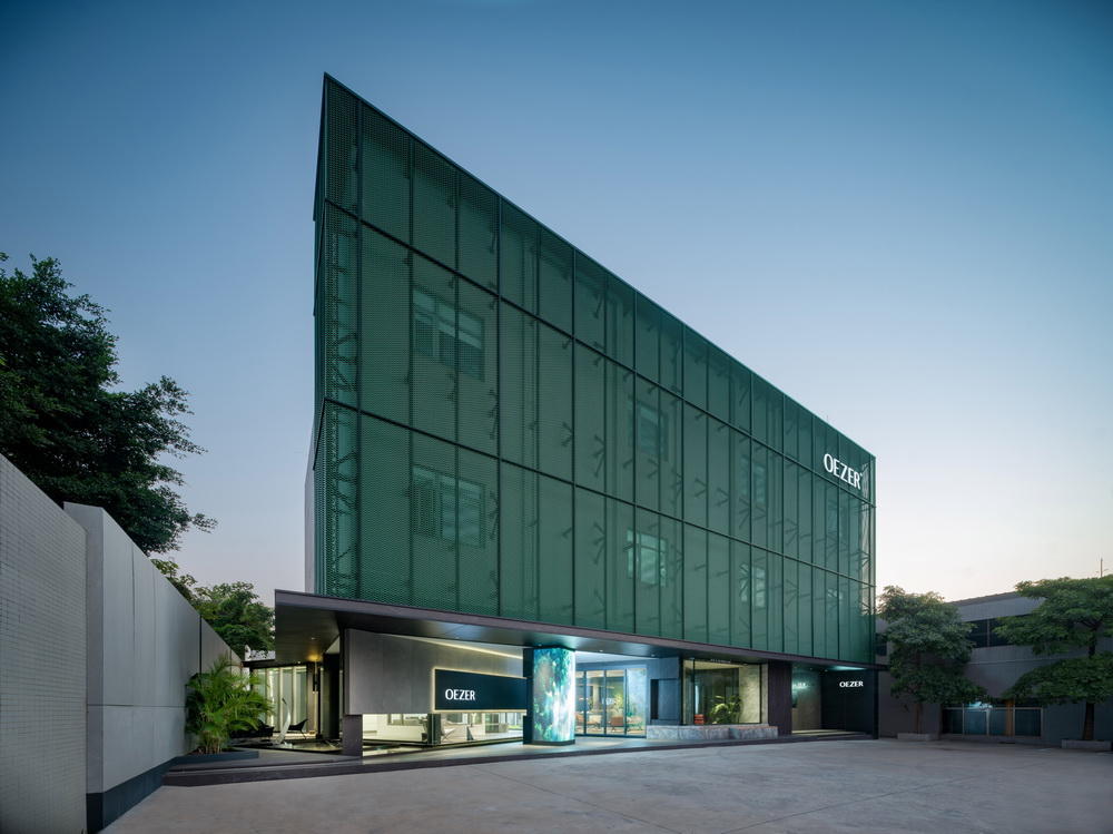 BIM建筑|欧哲佛山总部展陈新探索 / DRD x 竹工凡木