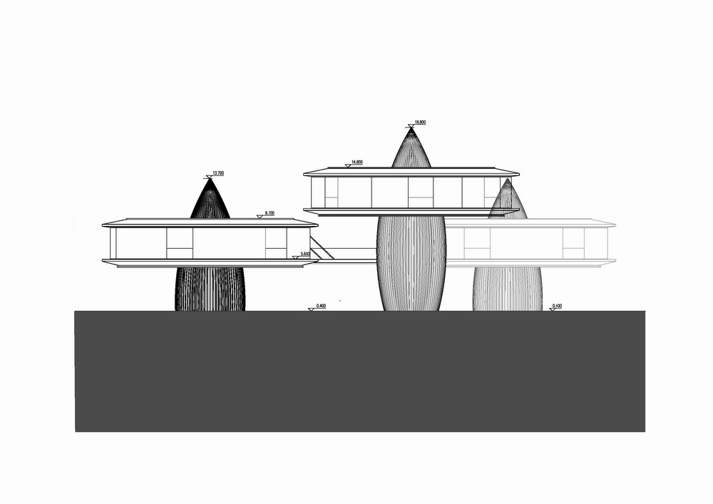 BIM建筑|生长的建筑 ——绿地安南游邑云栖精品酒店/PTA上海柏涛