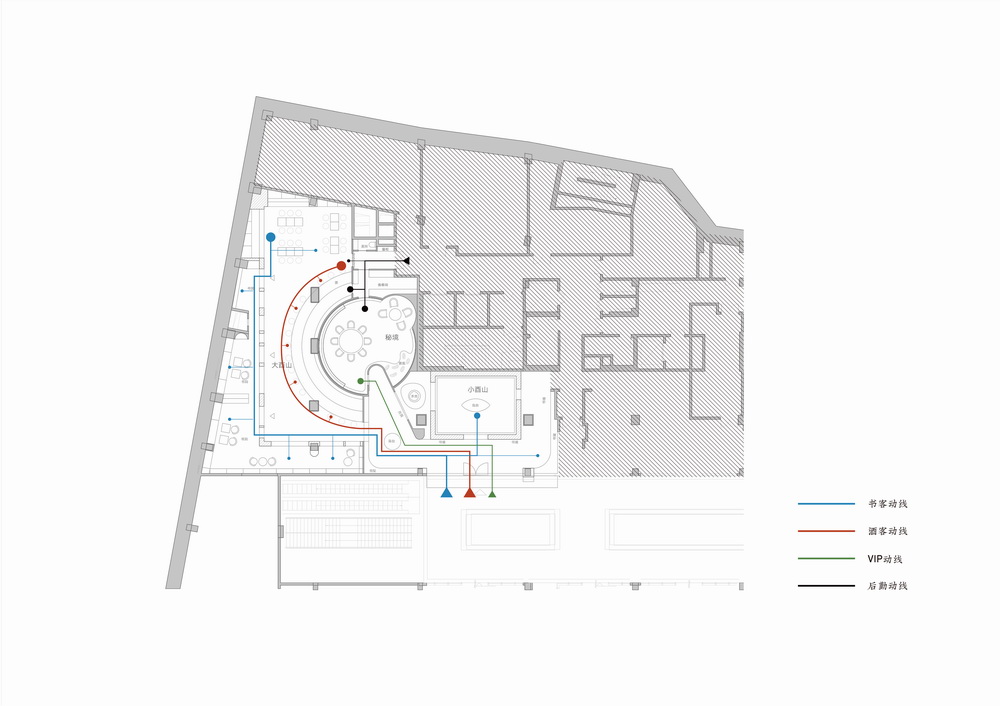 BIM建筑|将大酉山和小酉山藏于让努维尔的红色街道中/Wutopia Lab·俞挺