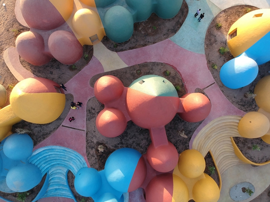 BIM建筑|扎夫工作室在霍尔木兹岛上创造圆顶文化度假地