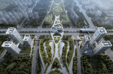 BIM建筑|招商蛇口西安丝路中心/上海三益-BIM建筑网