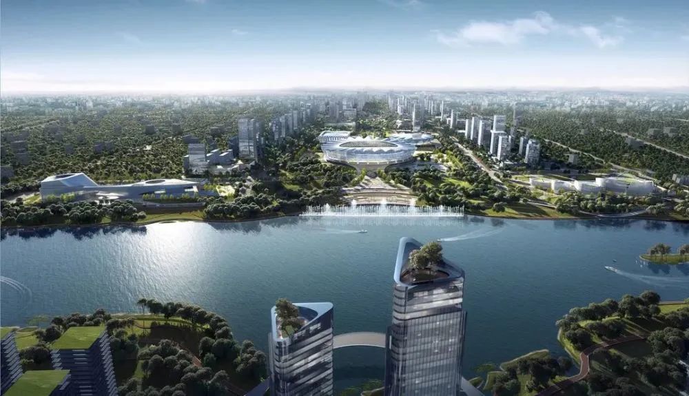 招商蛇口西安丝路中心丨奥体中轴、丝路之门这样打造