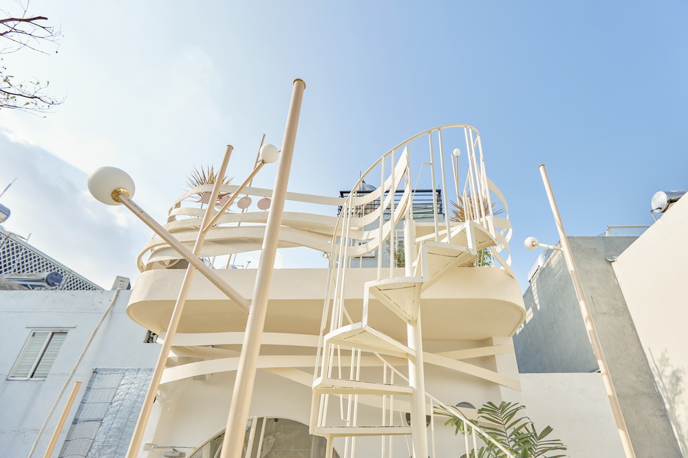 BIM建筑|越南鸟巢咖啡店/ Red5studio+Ben Decor