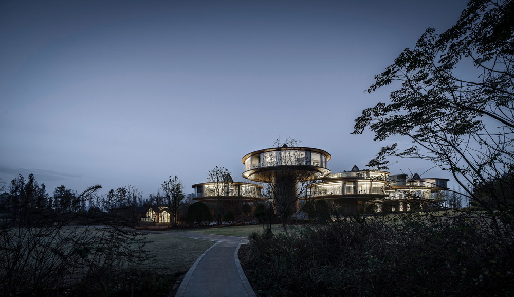 BIM建筑|生长的建筑 ——绿地安南游邑云栖精品酒店/PTA上海柏涛