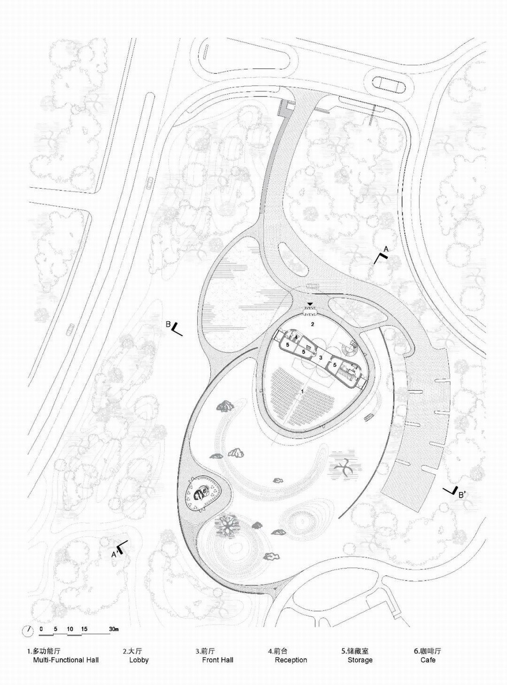 BIM建筑|MAD新作_阿那亚“云中心”方案设计 / MAD建筑事务所