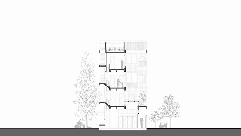 BIM建筑|登上福布斯的建筑师，用70w造出400平的“梯田之家” / 丰间建筑事务所