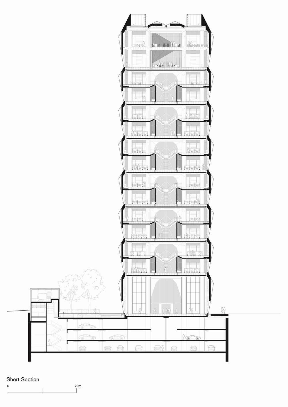 BIM建筑|俄罗斯铜业公司总部 / 福斯特建筑事务所