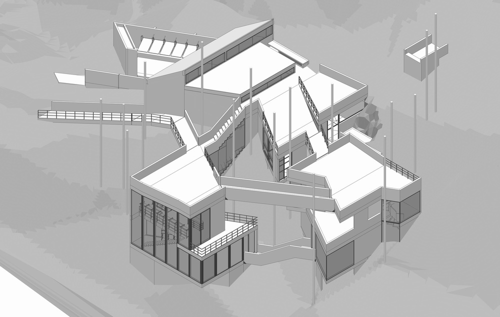 BIM建筑|体块的协奏曲：墨西哥蚕园/LAMZ Arquitectura