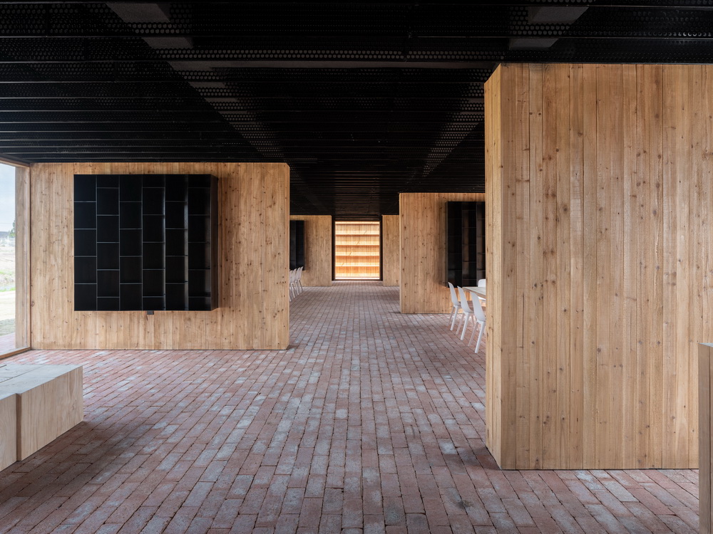 BIM建筑|树林里的图书室：自然向建筑的转译/空间里